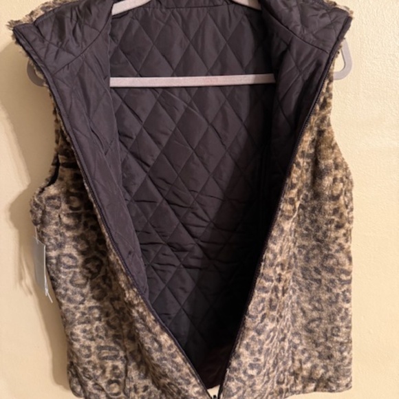 Giacca Reversible Faux fur Vest - Picture 4 of 4